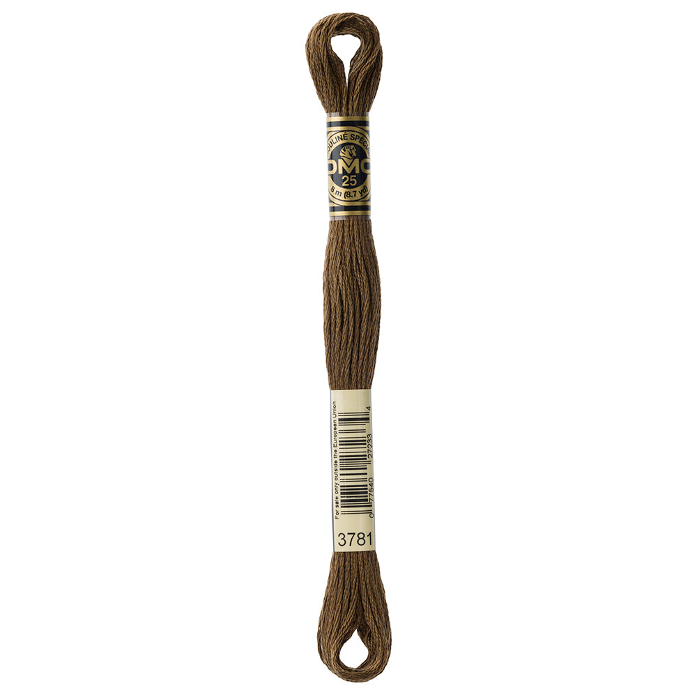 DMC 117 Mouline Special 25 Cotton 6-Strand Floss 8 m, Colour 3781