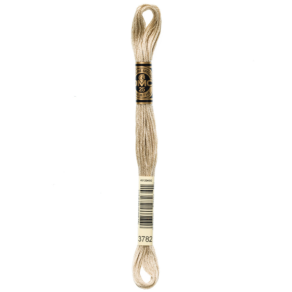 DMC Mouliné Spécial 117 cotton floss, Colour 3782, 8 m (8.7 yd)
