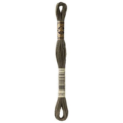 DMC Mouliné Spécial 117 cotton floss, Colour 3787, 8 m (8.7 yd)