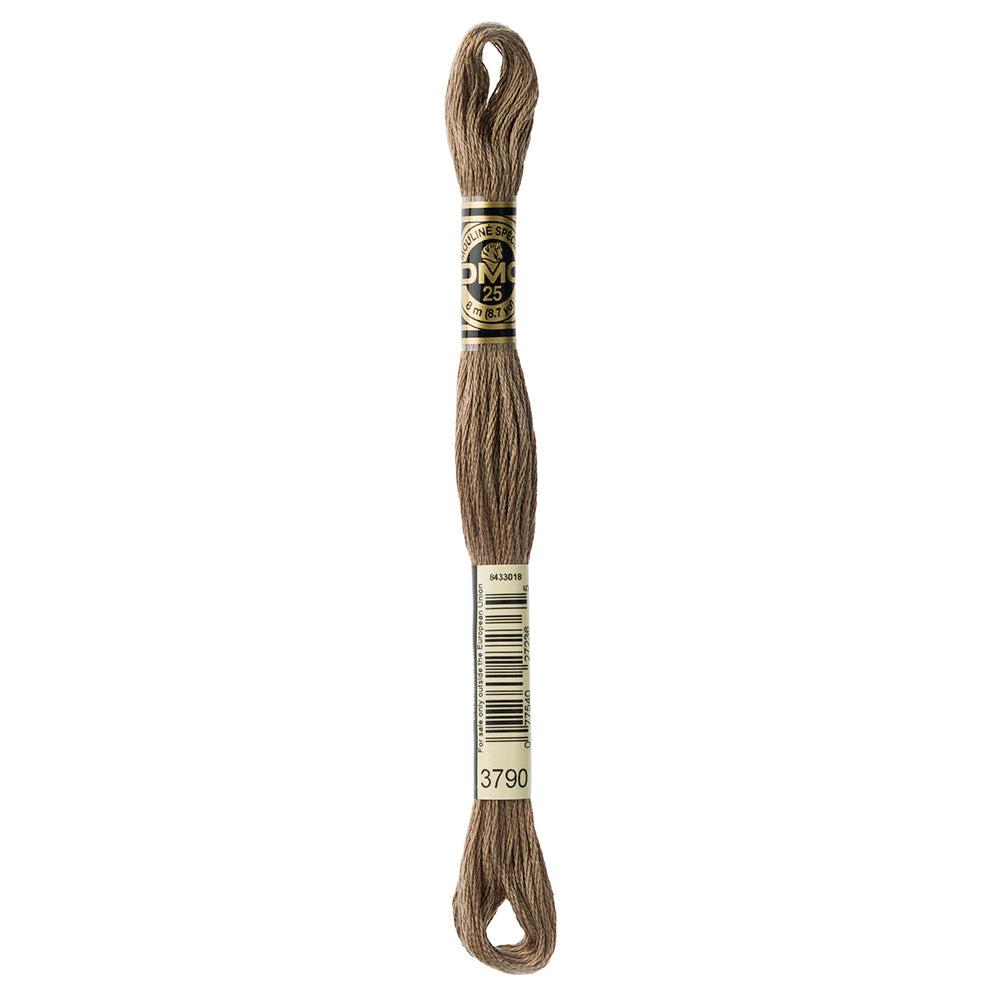 DMC 117 Mouline Special 25 Cotton 6-Strand Floss 8 m, Colour 3790