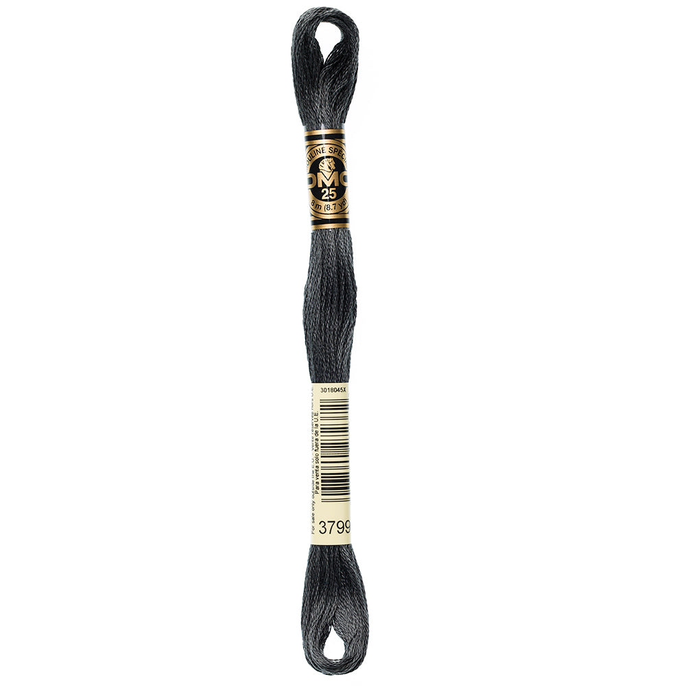 DMC 117 Mouline Special 25 Cotton 6-Strand Floss 8 m, Colour 3799