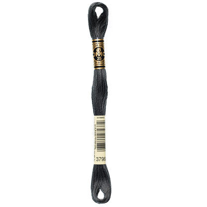 DMC 117 Mouline Special 25 Cotton 6-Strand Floss 8 m, Colour 3799