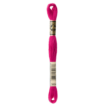 DMC Mouliné Spécial 117 cotton floss, Colour 3804, 8 m (8.7 yd)