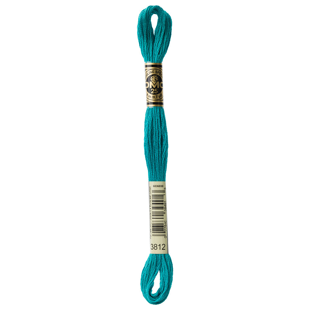 DMC Mouliné Spécial stranded embroidery floss, Colour 3812, 8 m (8.7 yd)