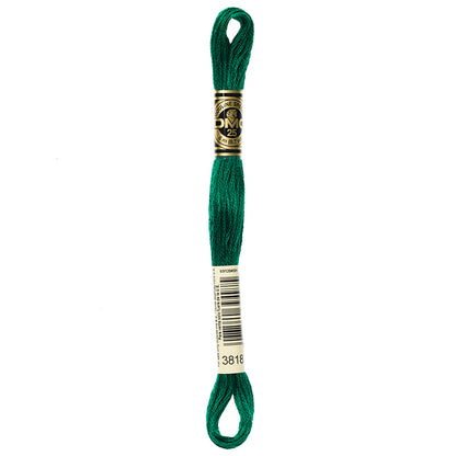 DMC Mouliné Spécial stranded embroidery floss, Colour 3818, 8 m (8.7 yd)