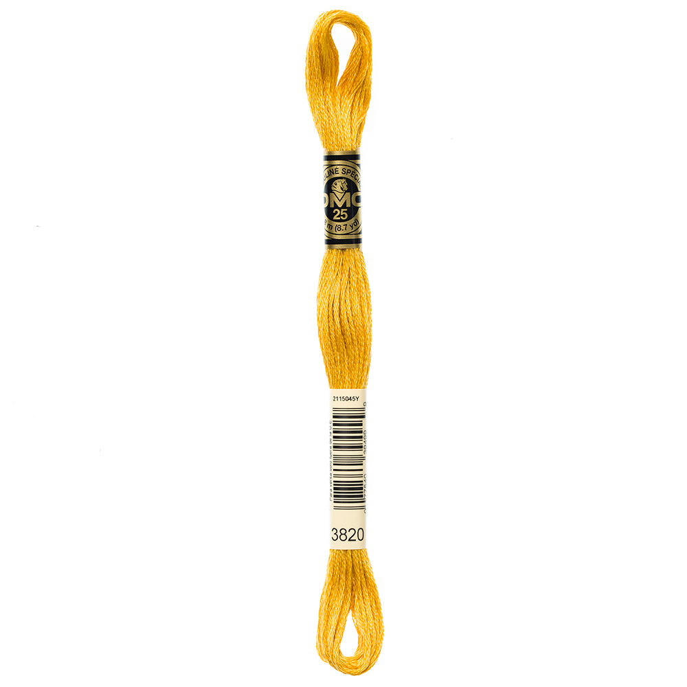 DMC Mouliné Spécial stranded embroidery floss, Colour 3820, 8 m (8.7 yd)