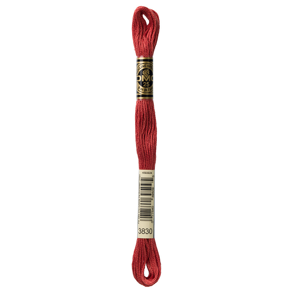DMC Mouliné Spécial 117 6-Strand Cotton Floss 8 m, Colour 3830