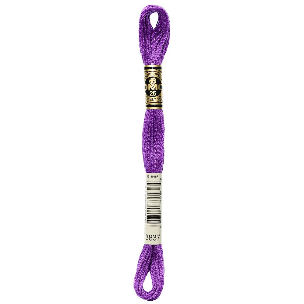 DMC Mouliné Spécial 117 6-Strand Cotton Floss 8 m, Colour 3837
