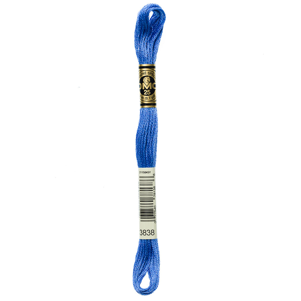 DMC Mouliné Spécial 117 6-strand cotton floss, Colour 3838, 8 m (8.7 yd)