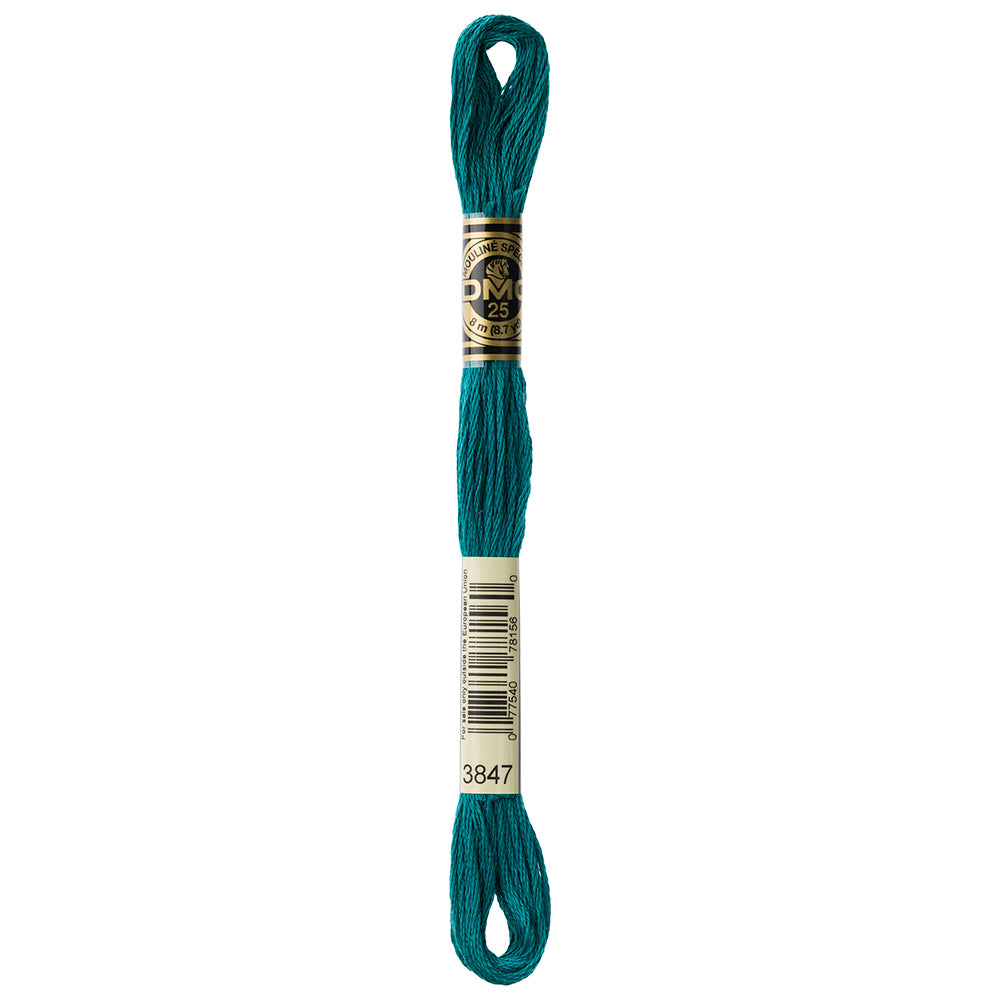 DMC Mouliné Spécial 117 6-Strand Cotton Floss 8 m, Colour 3847