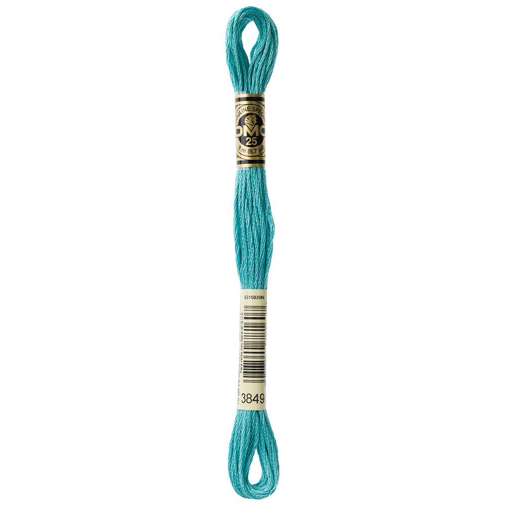 DMC Mouliné Spécial 117 6-Strand Cotton Floss 8 m, Colour 3849