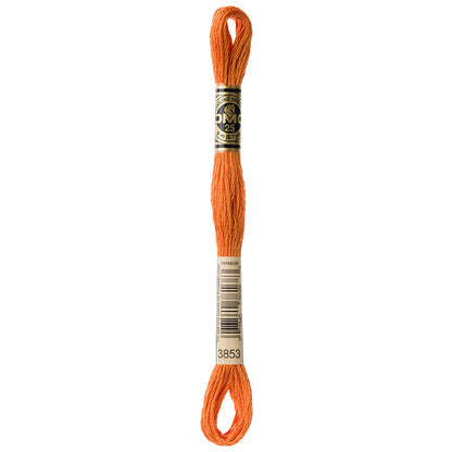DMC Art. 117 six-strand cotton floss, Colour 3853, 8 m (8.7 yd)