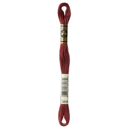 DMC Art. 117 Six-Strand Cotton Floss 8 m Colour 3858
