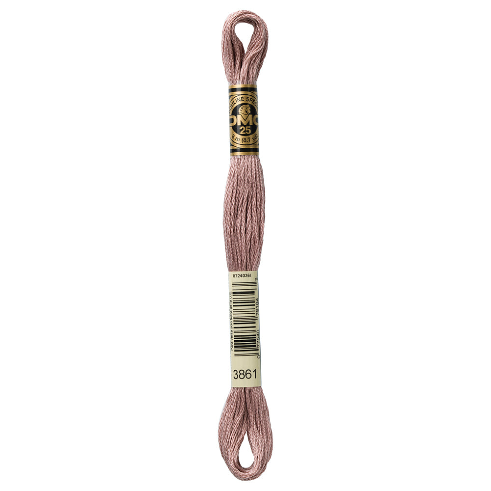 DMC Art. 117 Six-Strand Cotton Floss 8 m Colour 3861
