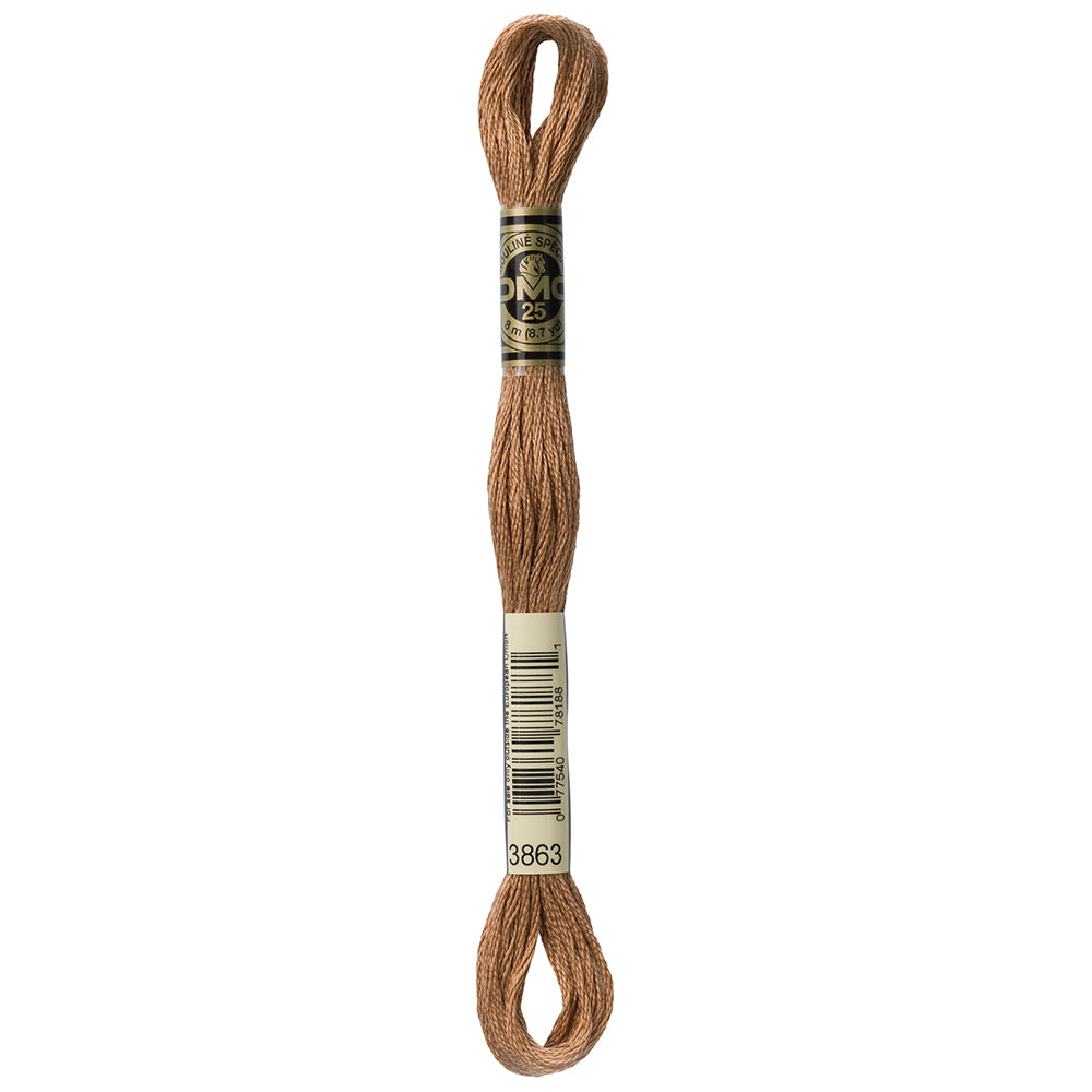DMC Art. 117 Six-Strand Cotton Floss 8 m Colour 3863