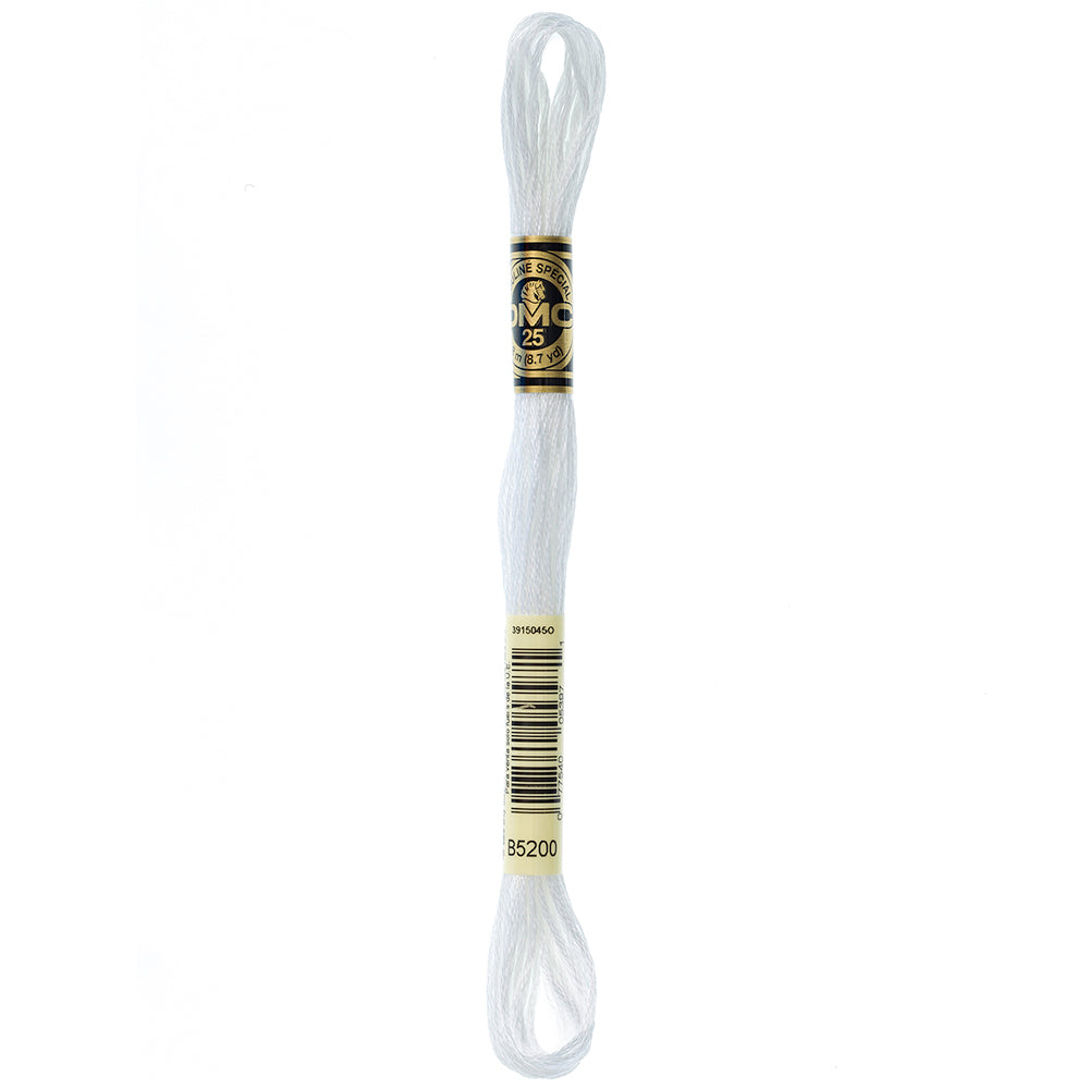 DMC Art. 117 Six-Strand Cotton Floss 8 m Colour B5200 (Snow White)