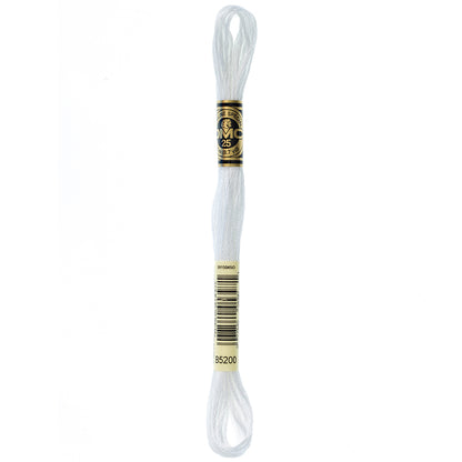 DMC Art. 117 Six-Strand Cotton Floss 8 m Colour B5200 (Snow White)