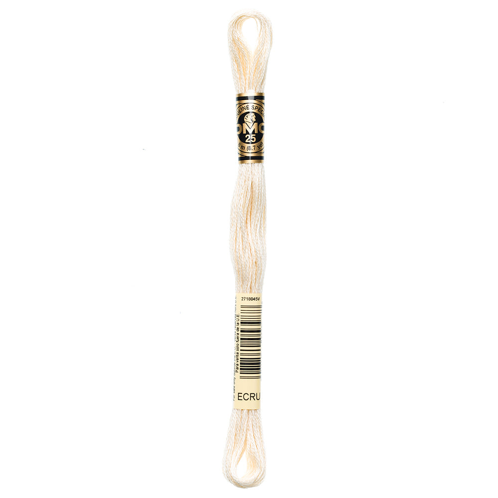 DMC 6-Strand Cotton Embroidery Floss, 8 m (8.7 yd), Ecru