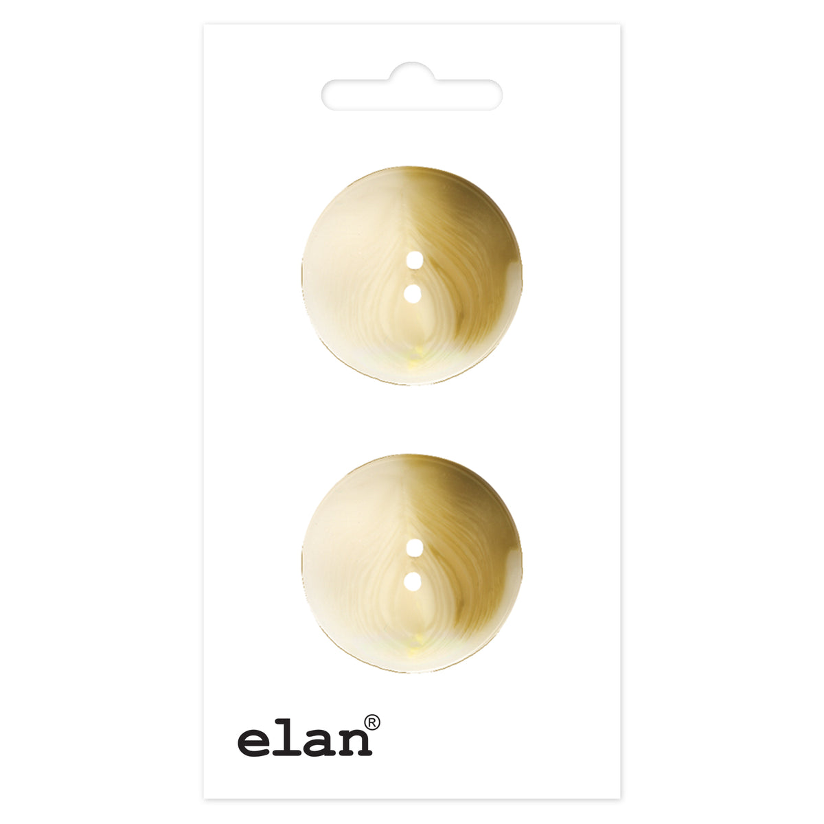 ELAN 2-Hole Button, 23 mm (7/8 in.), 2 Count