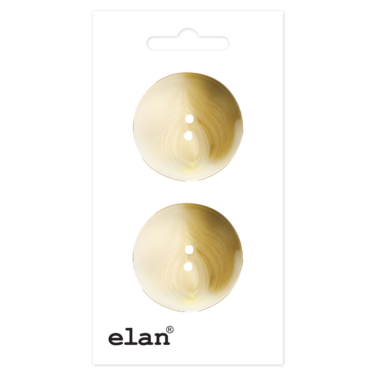 ELAN 2-Hole Button, 25 mm (1 in.), 2 Count