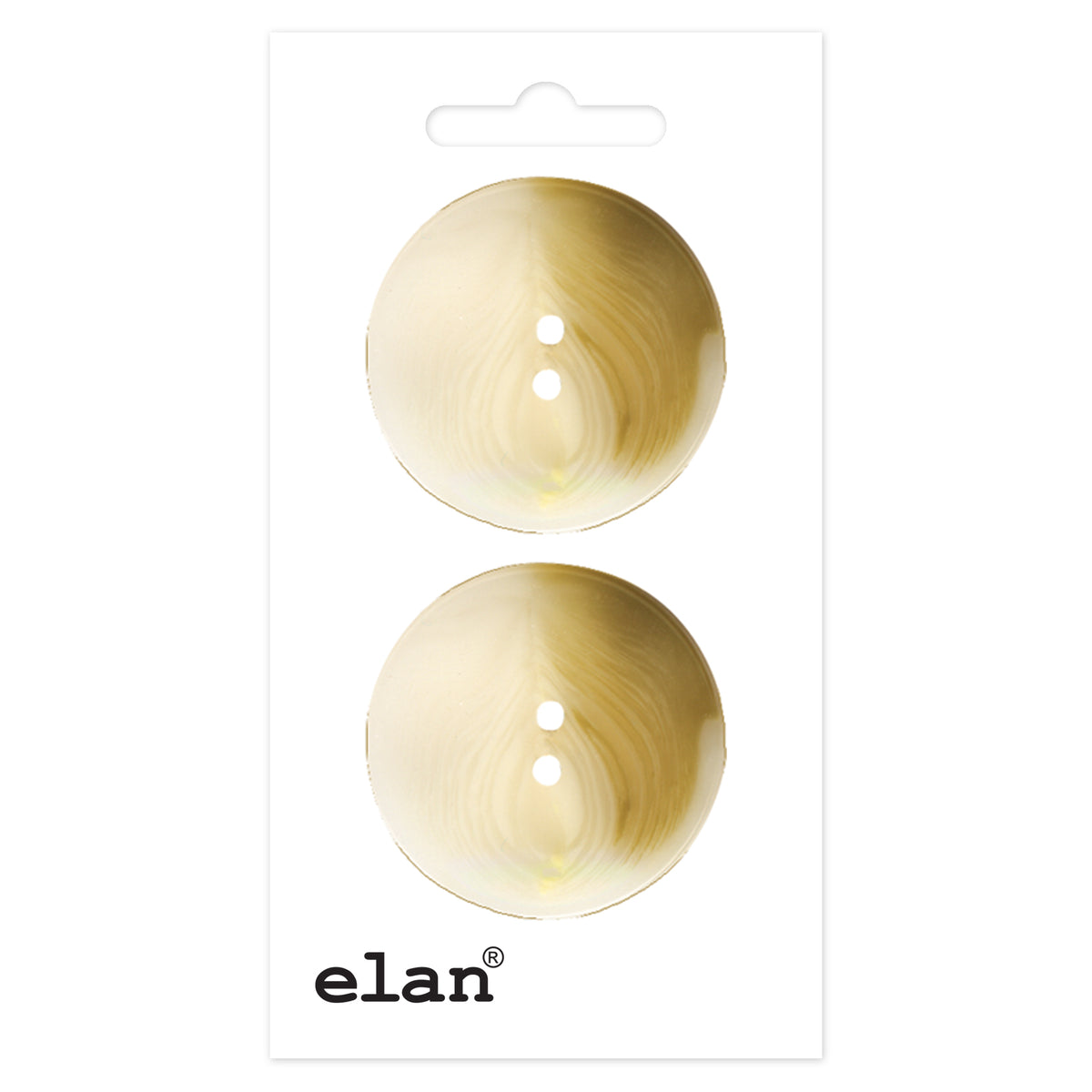ELAN 2-Hole Button, 28 mm (1 1/8 in.), 2 Count