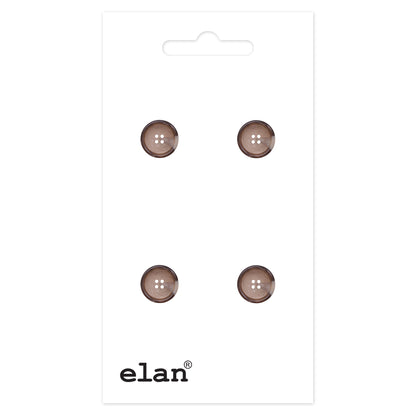 ELAN 4 Hole Button 30 mm (1 1/8 in), 1 Count