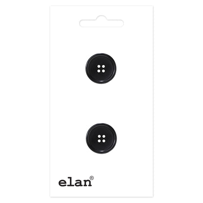 ELAN 4 Hole Button – 25 mm (1 in.) – 2 count - packaged product view