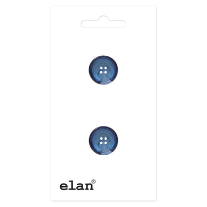 ELAN 4 Hole Button 23 mm (7/8 in), 3 Count