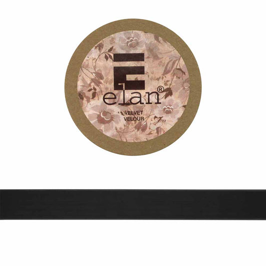 ELAN Velvet Ribbon 25mm x 2m - Black