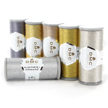 DMC Diamant Grandé Metallic Thread Non-Divisible 20 m Colour 3821