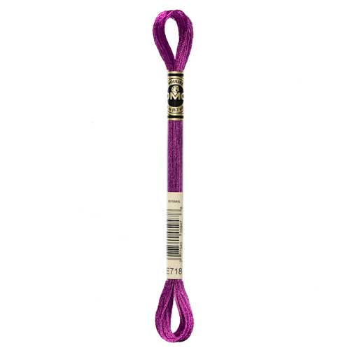DMC Light Effects Metallic Embroidery Floss 8 m - E718