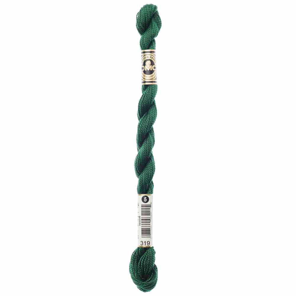DMC Pearl Cotton Size 5 thread, Colour 319, 25 m (27.3 yd)