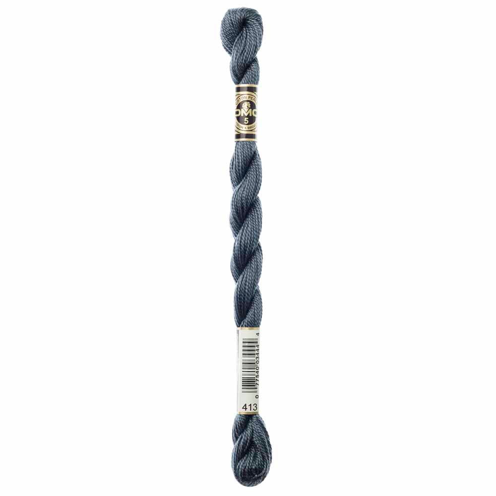 DMC Pearl Cotton Non-Divisible Thread Size 5 25 m (27 yd), Colour 413