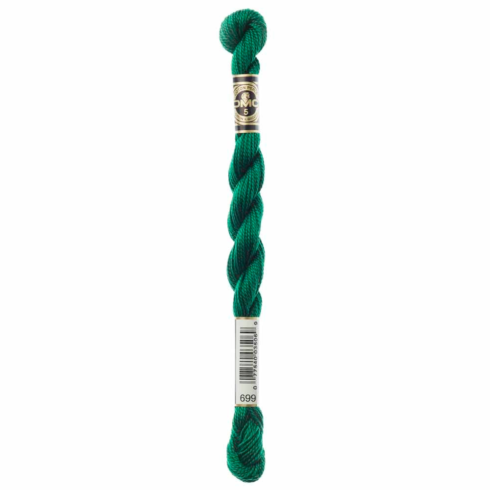 DMC Pearl Cotton Size 5 Thread, 25 m (27 yd), Colour 699