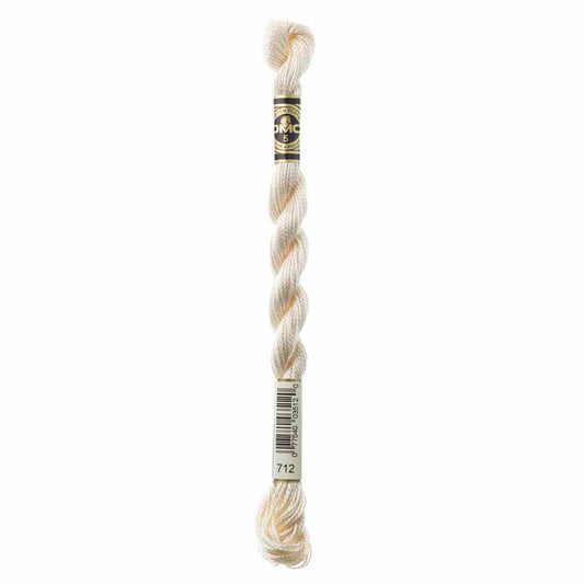 DMC Pearl Cotton Size 5 thread, Colour 712, 25 m (27.3 yd)