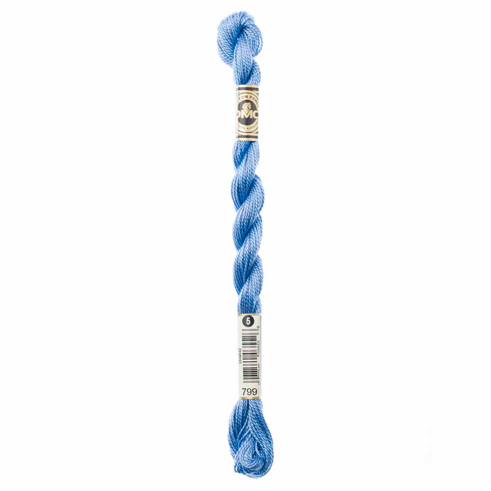 DMC Pearl Cotton Non-Divisible Thread Size 5 25 m (27 yd), Colour 799