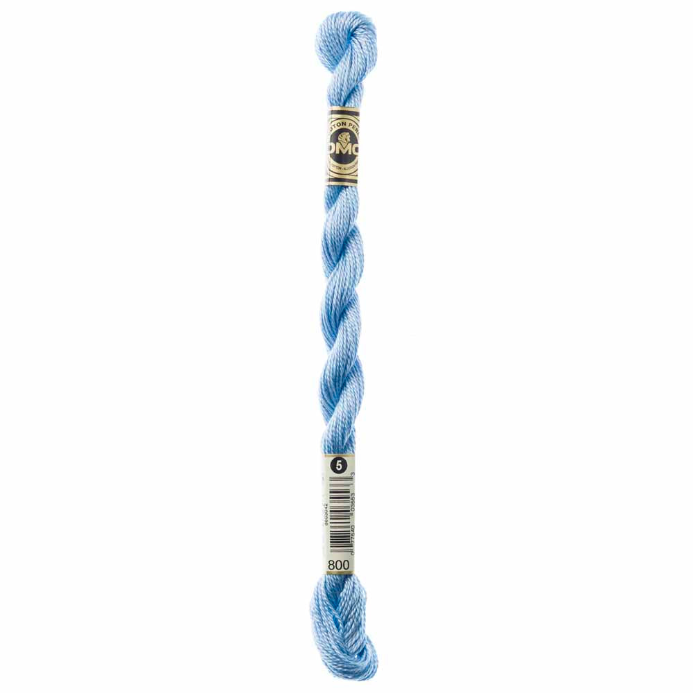 DMC Pearl Cotton Non-Divisible Thread Size 5 25 m (27 yd), Colour 800