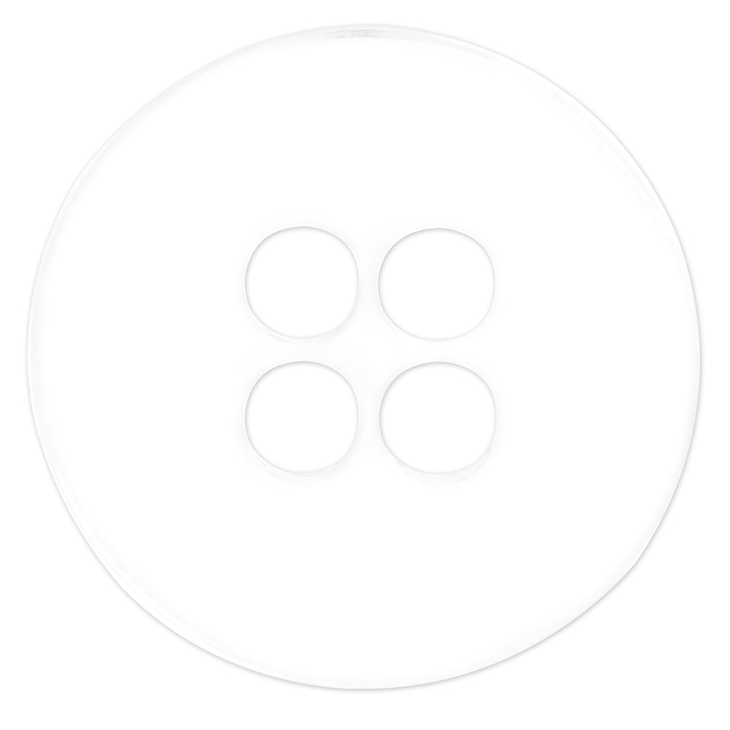 ELAN 4-Hole Button — 18 mm (¾") — 4 Count - unpackaged view