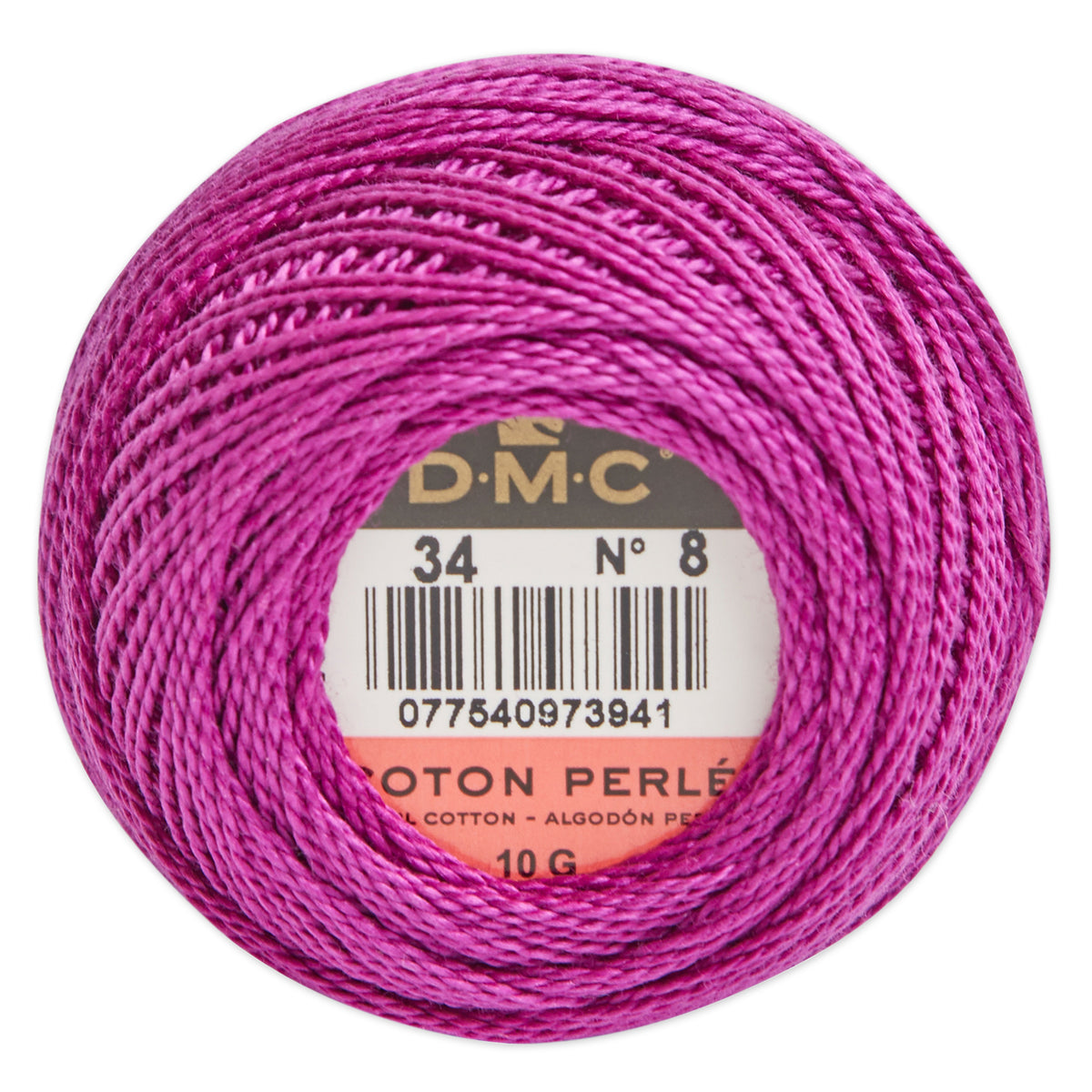 DMC #116-8 Pearl Cotton Size 8 Thread Ball - 34