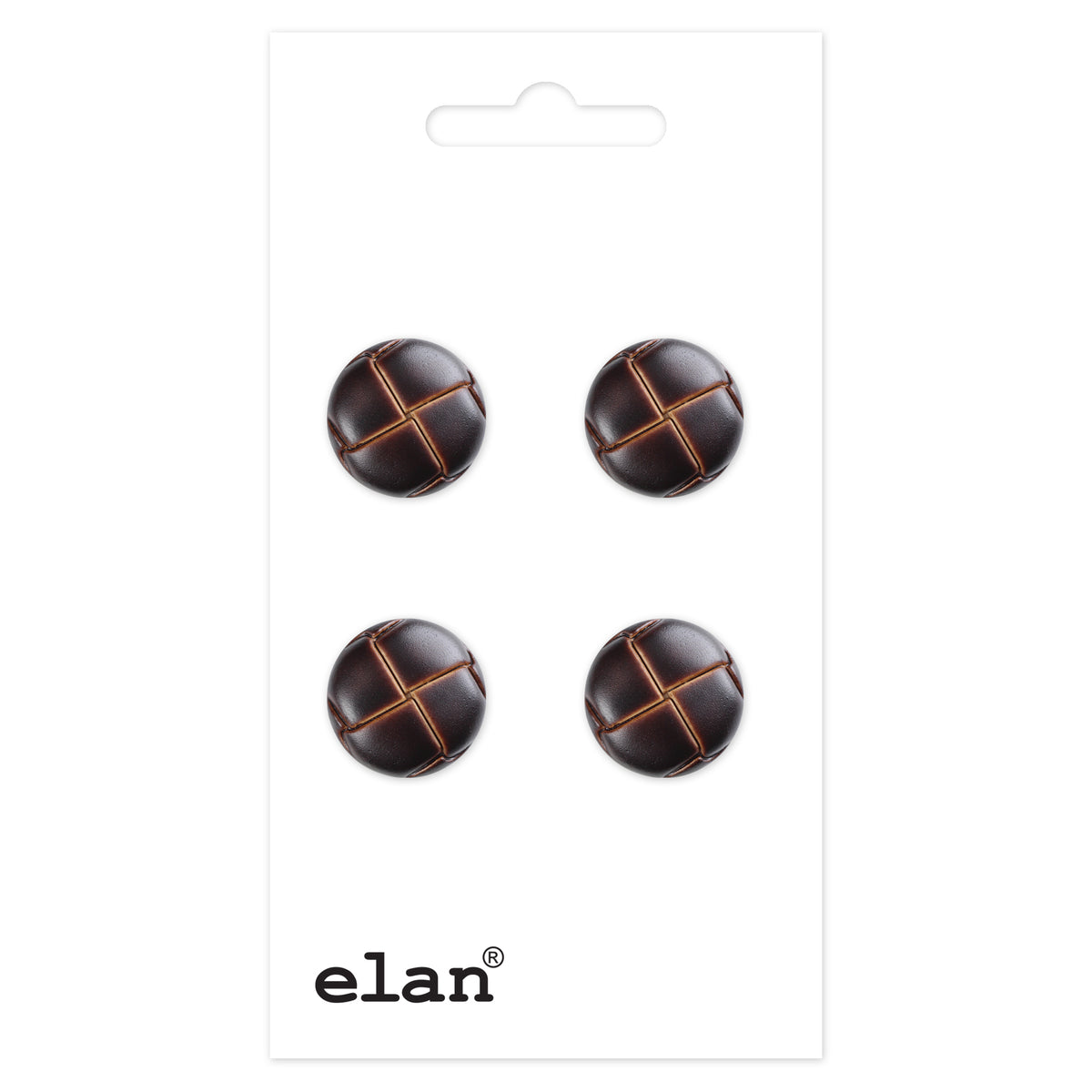 ELAN Shank Button, 15 mm (5/8in), 4 Pack