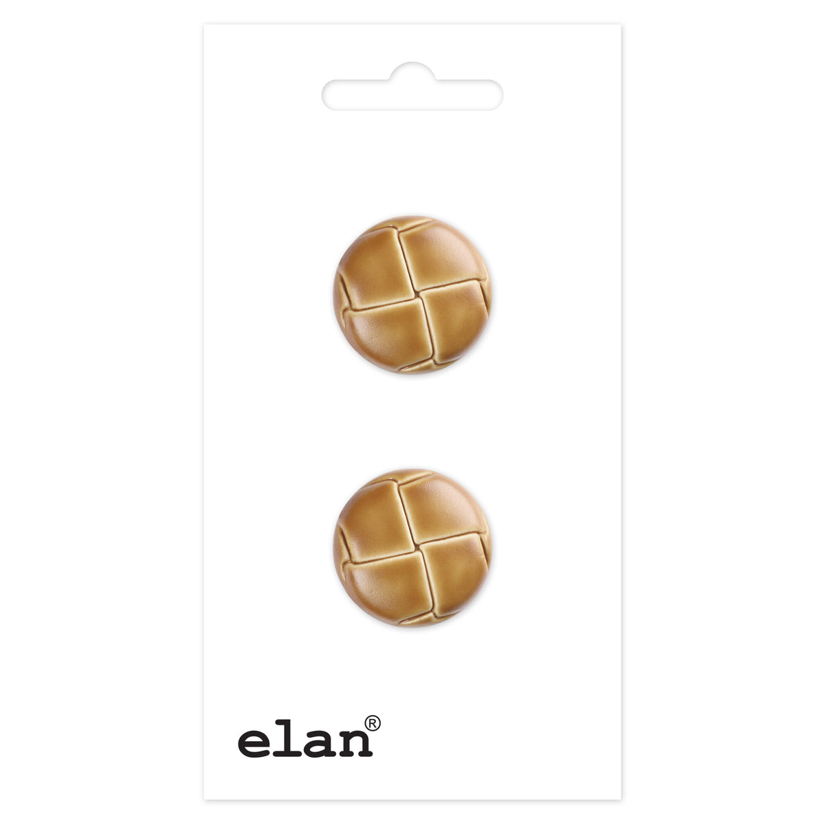 ELAN Shank Button, 23 mm (7/8in), 2 Pack