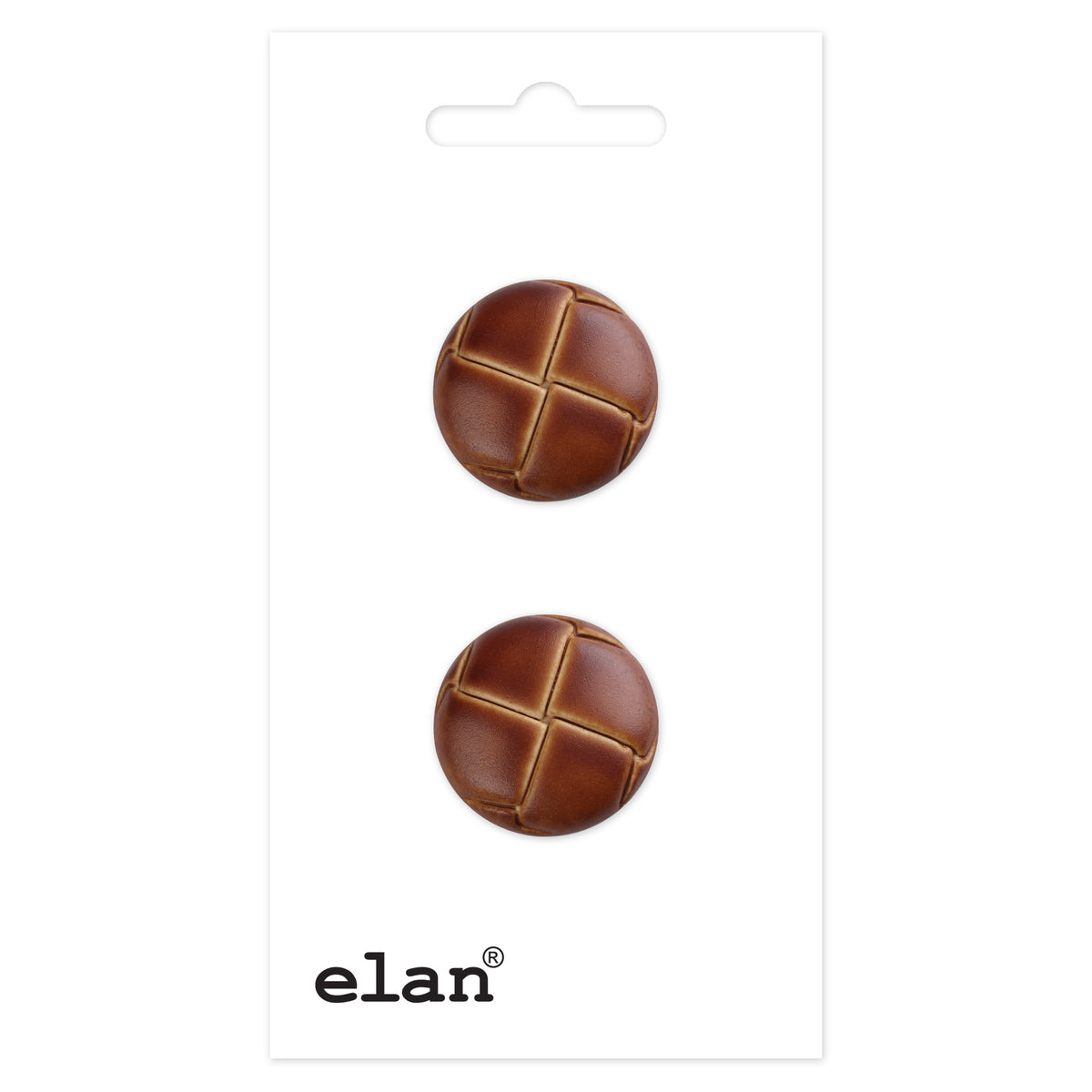 ELAN Shank Button – 25 mm (1 in.) – 2 Count - packaged product view