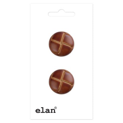 ELAN Shank Button – 25 mm (1 in.) – 2 Count - packaged product view