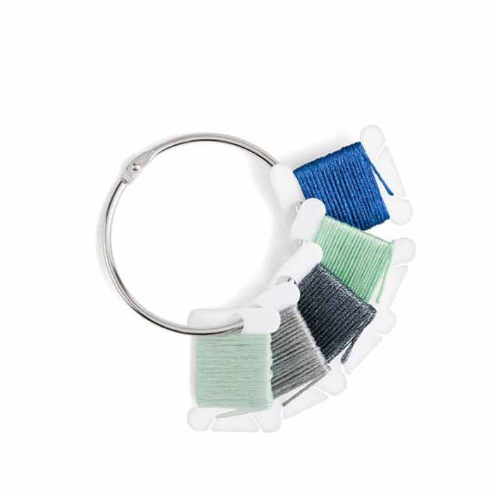 DMC Plastic Bobbins With Metal Ring 2.5 In 28 Bobbins