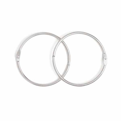 DMC Metal Craft Rings Hinged 1.5 In 2 Pack