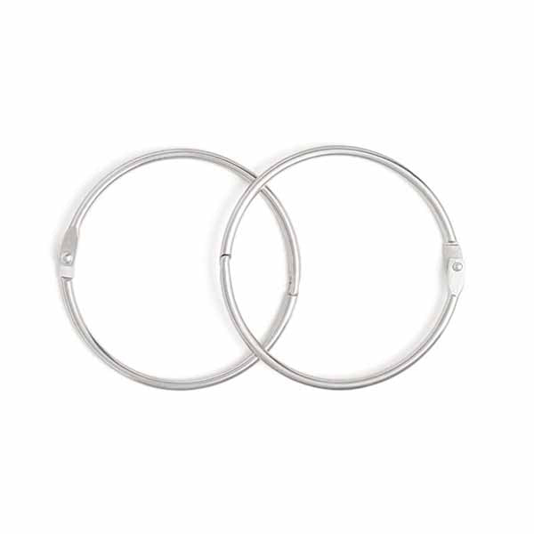 DMC Metal Craft Rings Hinged 2.5 In 2 Pack