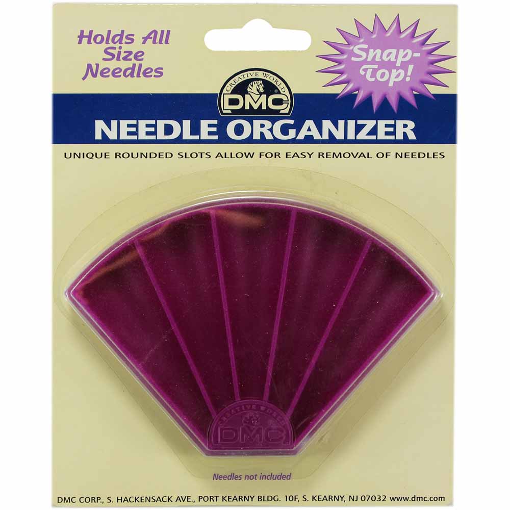 DMC Needle Organizer Clear Snap-Top 5 Compartments 1 Case