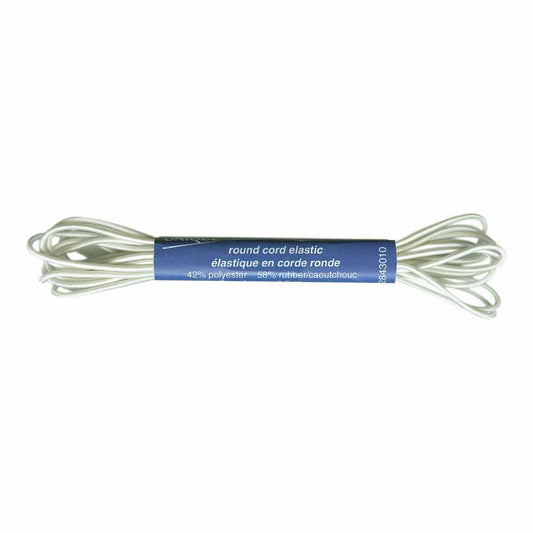 UNIQUE Round Cord Elastic – 1.5mm x 2.7m – White