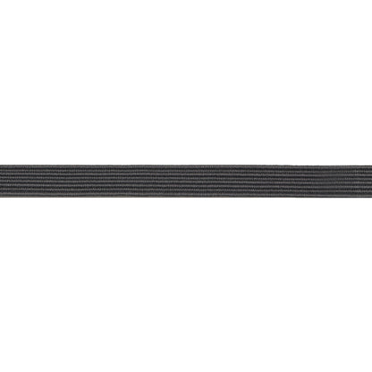 UNIQUE Braided Elastic Roll 3mm x 320m Black