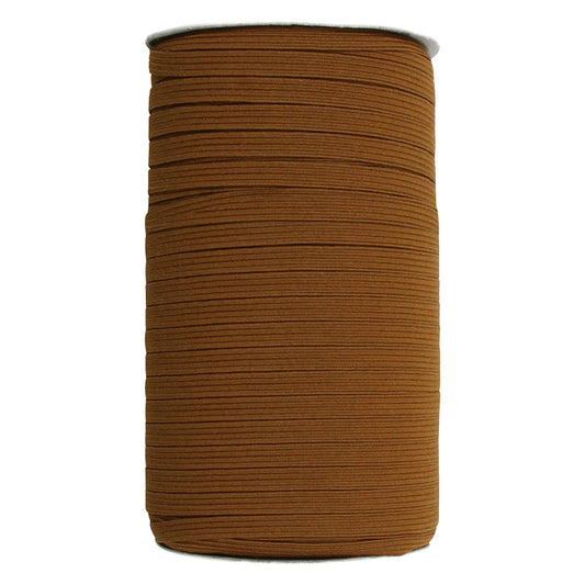 UNIQUE Braided Elastic Roll 6mm x 130m Mocha